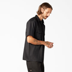 FLEX Relaxed Fit Short Sleeve Work Shirt For Men | Dickies