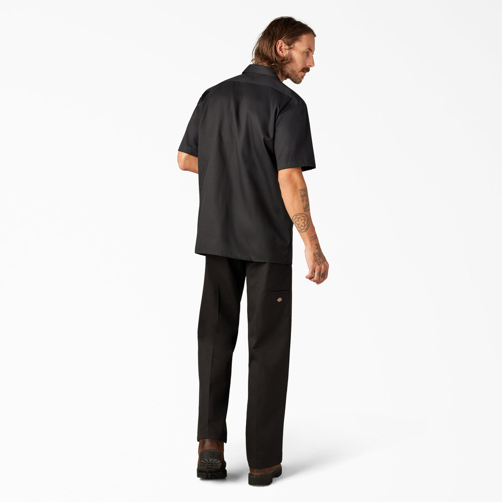 FLEX Relaxed Fit Short Sleeve Work Shirt For Men | Dickies