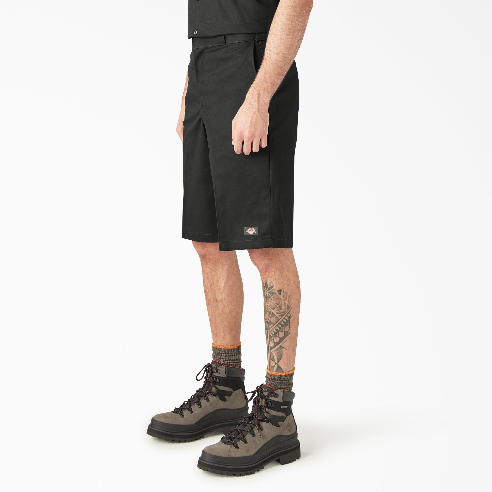 Loose Fit Flat Front Work Shorts, 13" For Men | Dickies