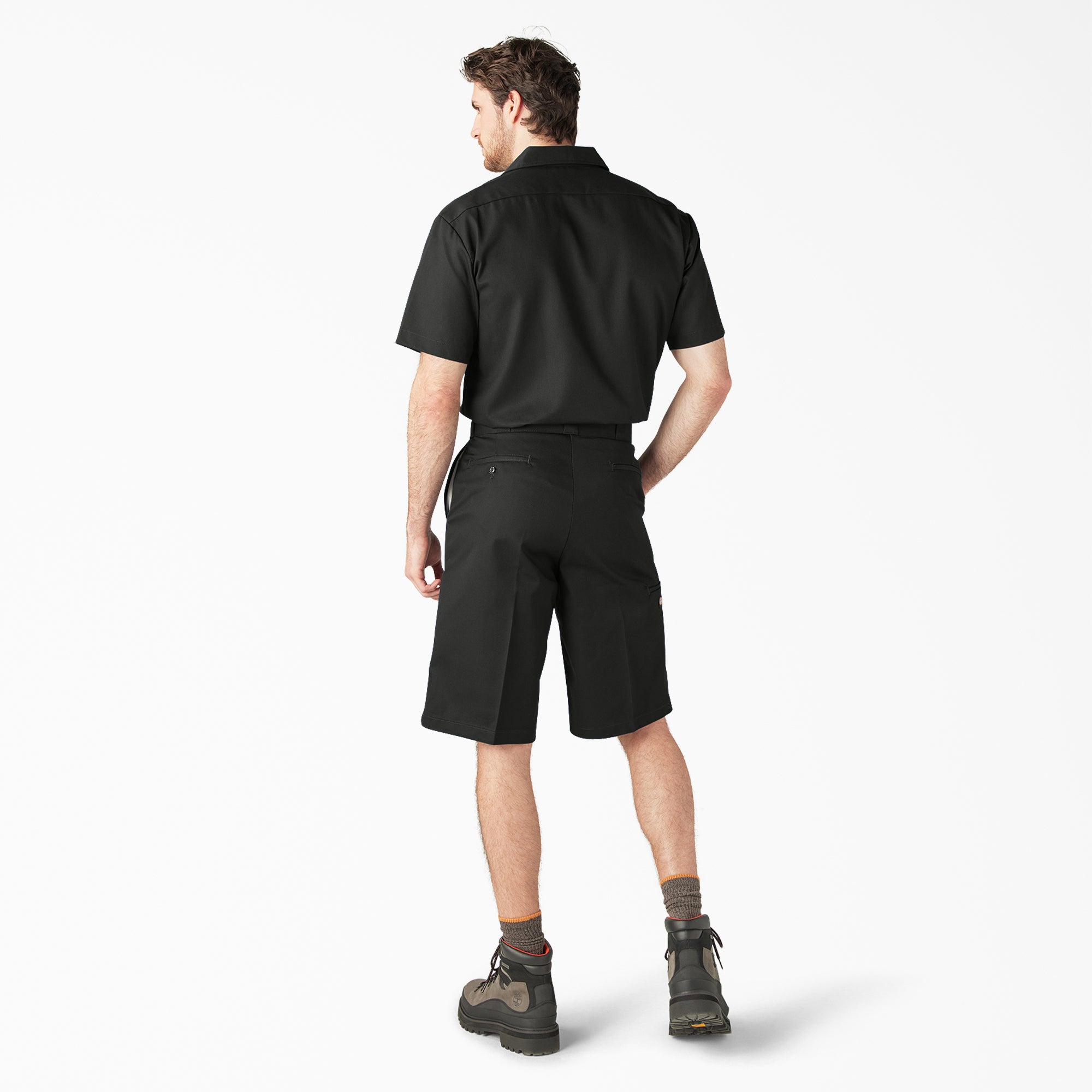 Loose Fit Flat Front Work Shorts, 13" For Men | Dickies