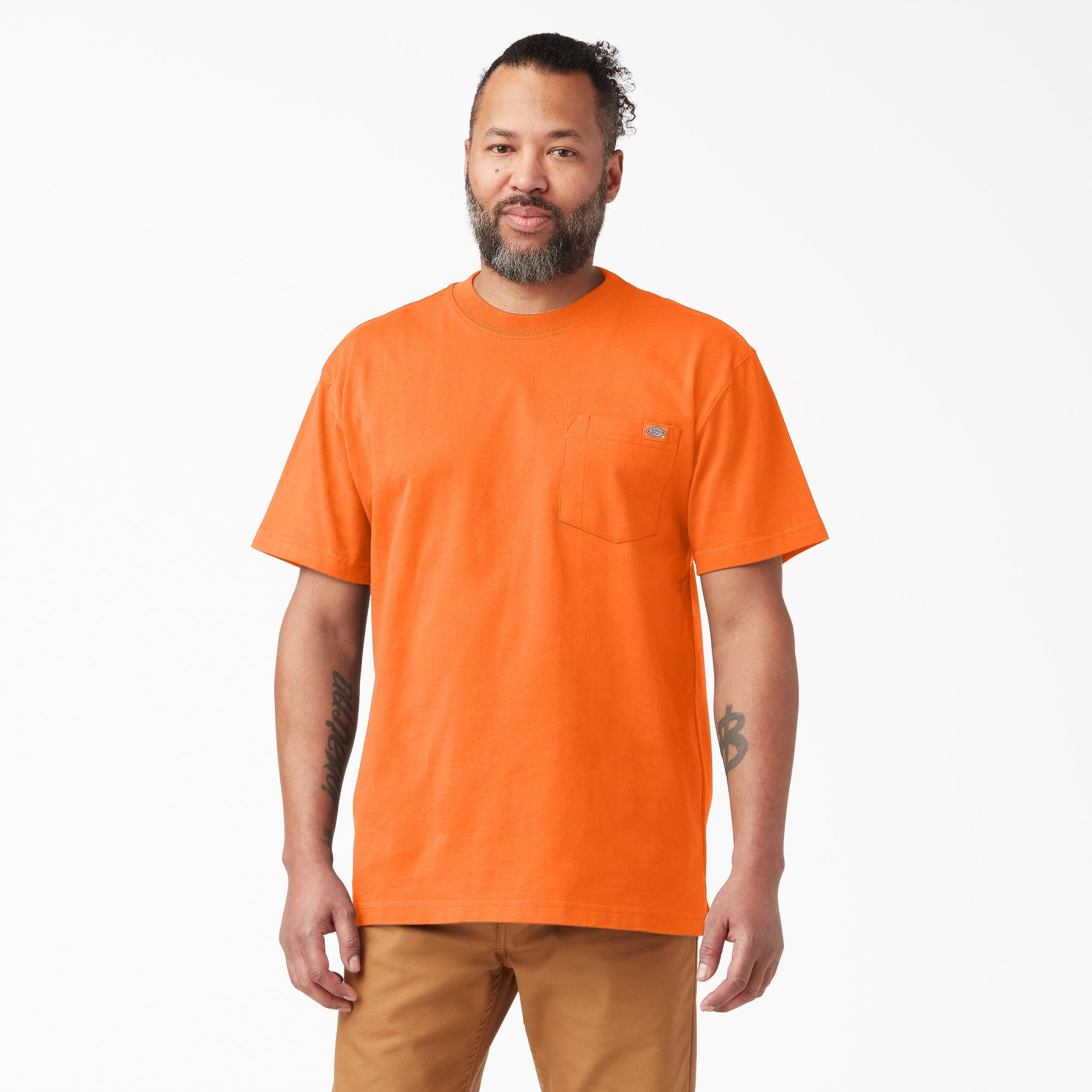 Heavyweight Neon Short Sleeve Pocket T-Shirt For Men | Dickies