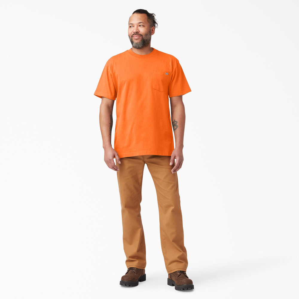 Heavyweight Neon Short Sleeve Pocket T-Shirt For Men | Dickies