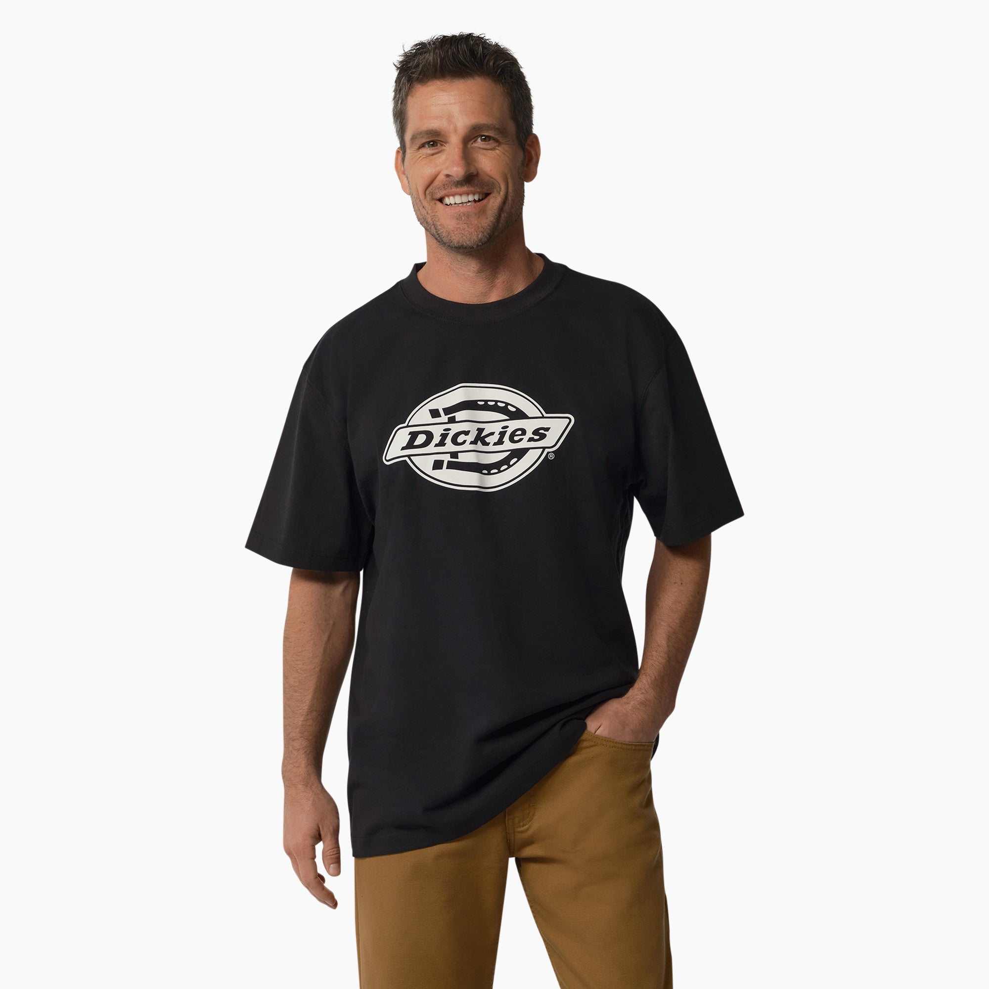 Short Sleeve Heavyweight Logo T-Shirt For Men | Dickies