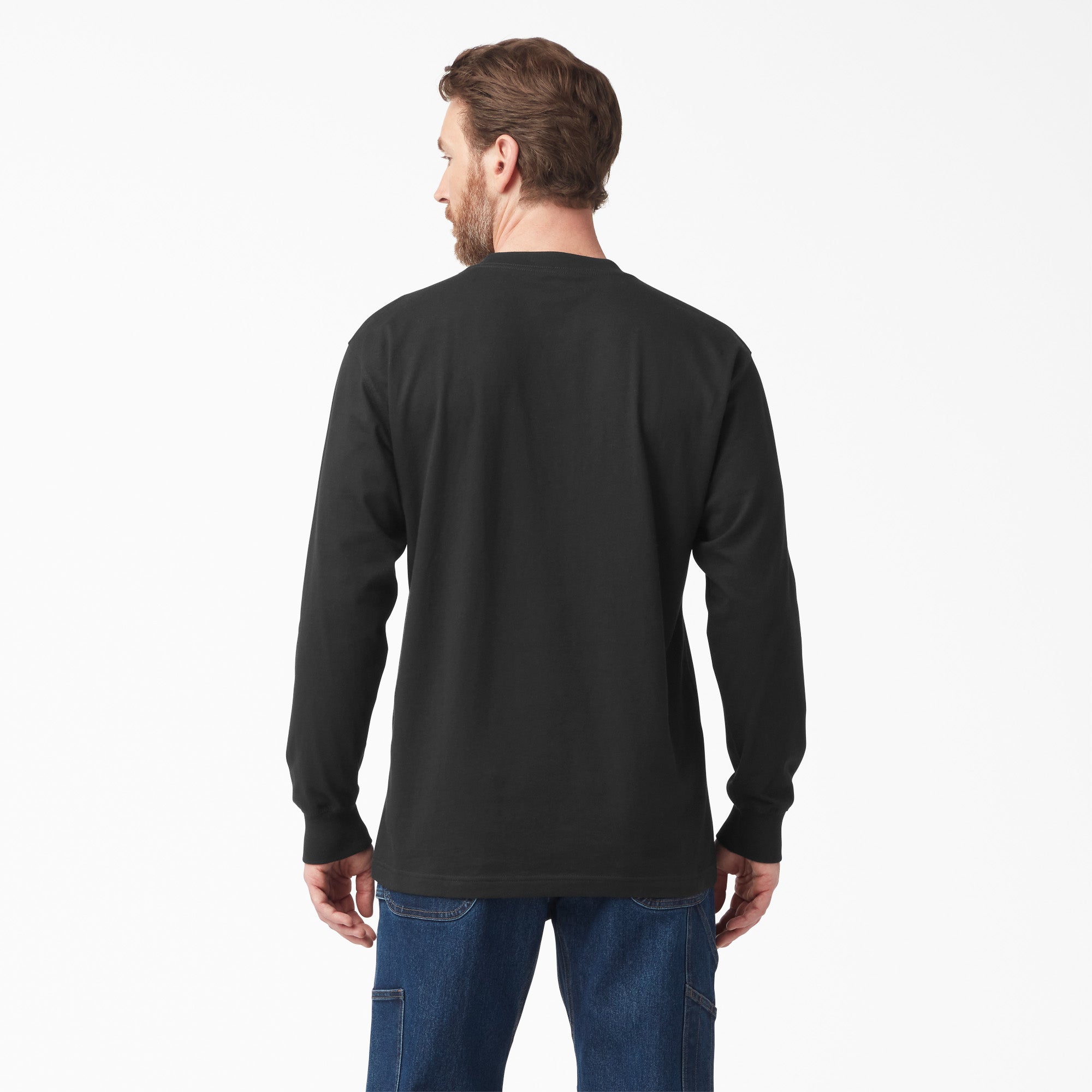 Tri-Color Logo Graphic Long Sleeve T-Shirt For Men | Dickies