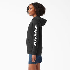 Women's Water Repellent Sleeve Logo Hoodie For Women | Dickies