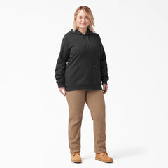 Women's Plus Water Repellent Sleeve Logo Hoodie For Women | Dickies