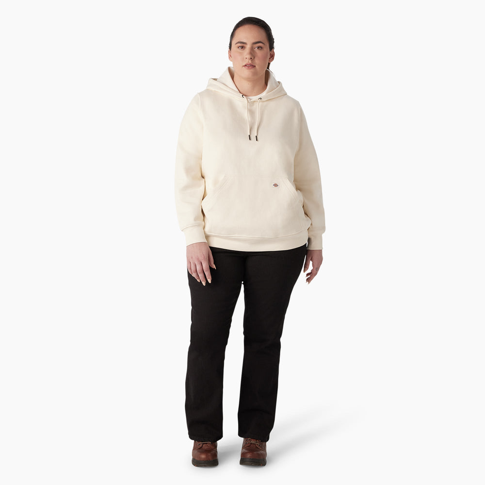 Women's Plus Water Repellent Sleeve Logo Hoodie For Women | Dickies