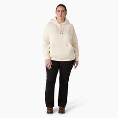 Women's Plus Water Repellent Sleeve Logo Hoodie For Women | Dickies