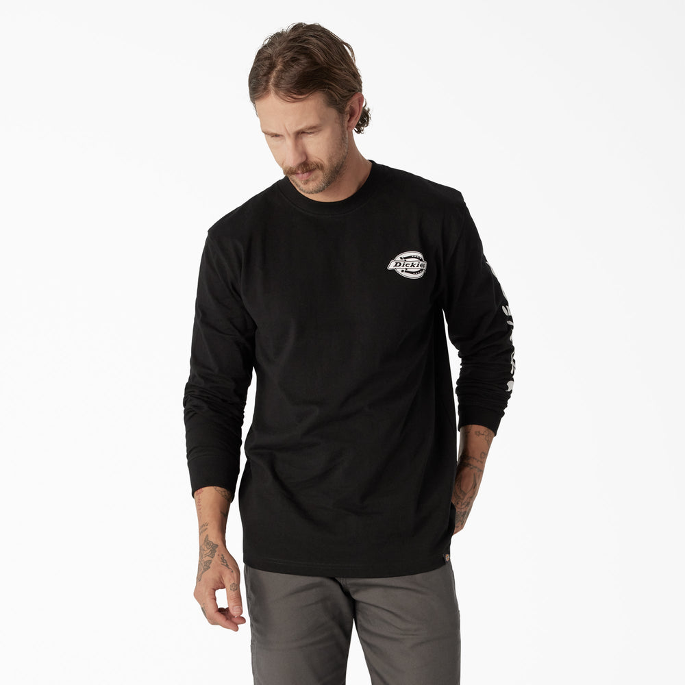 Long Sleeve Heavyweight Logo T-Shirt For Men | Dickies