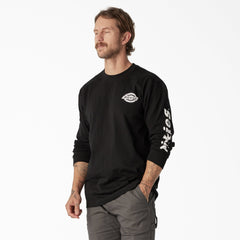 Long Sleeve Heavyweight Logo T-Shirt For Men | Dickies