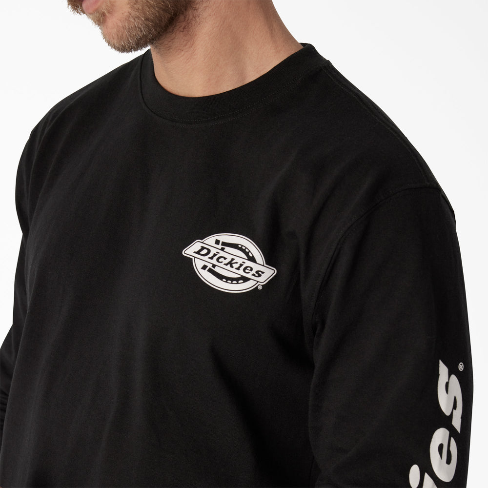 Long Sleeve Heavyweight Logo T-Shirt For Men | Dickies