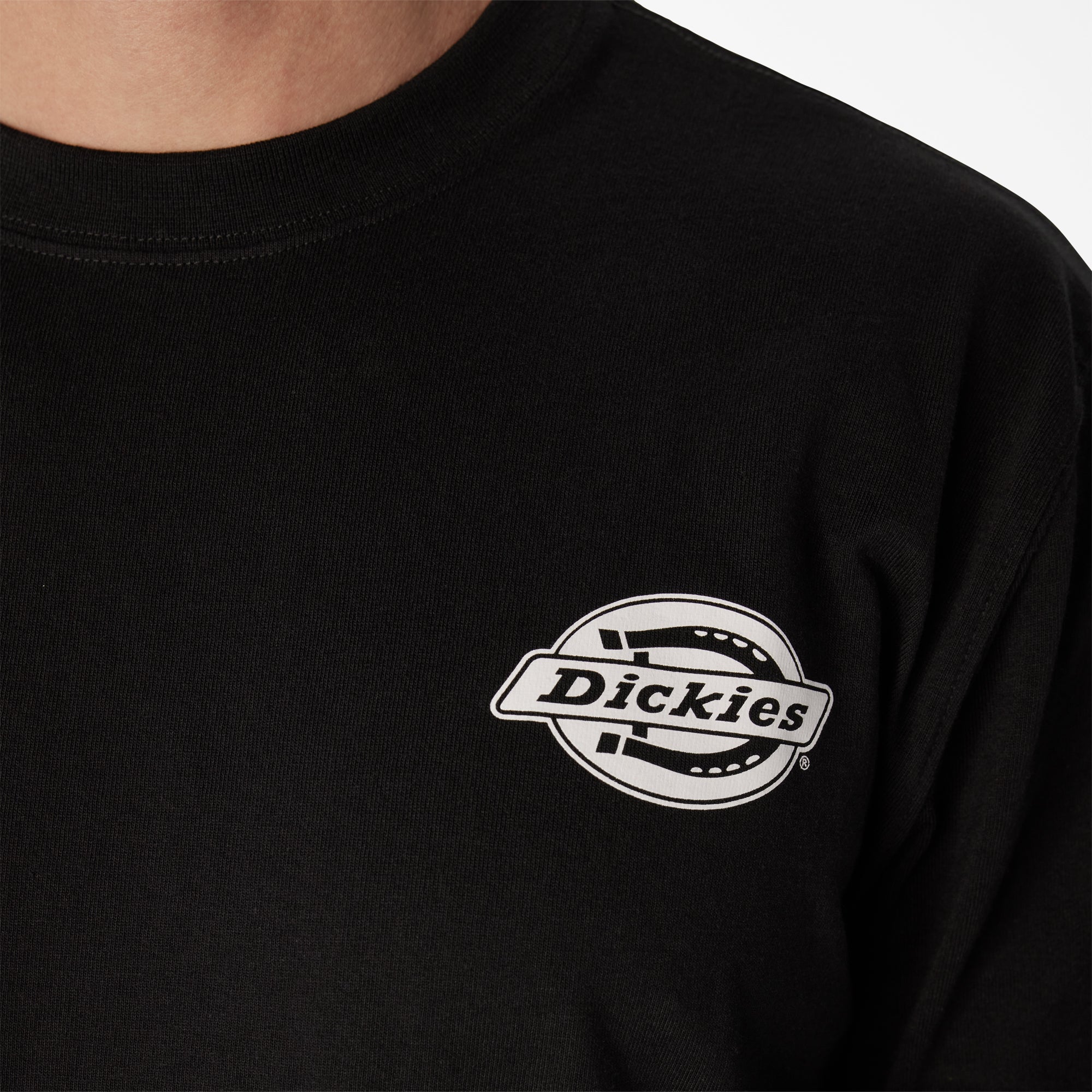 Long Sleeve Heavyweight Logo T-Shirt For Men | Dickies