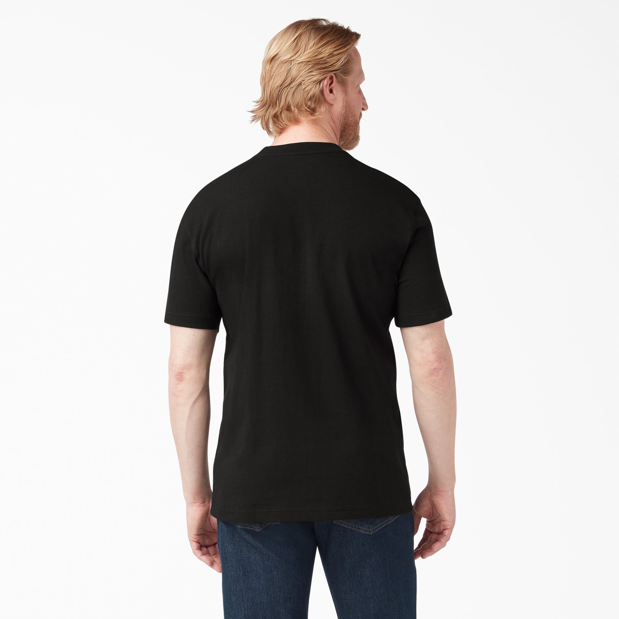 Heavyweight Short Sleeve Henley T-Shirt For Men | Dickies
