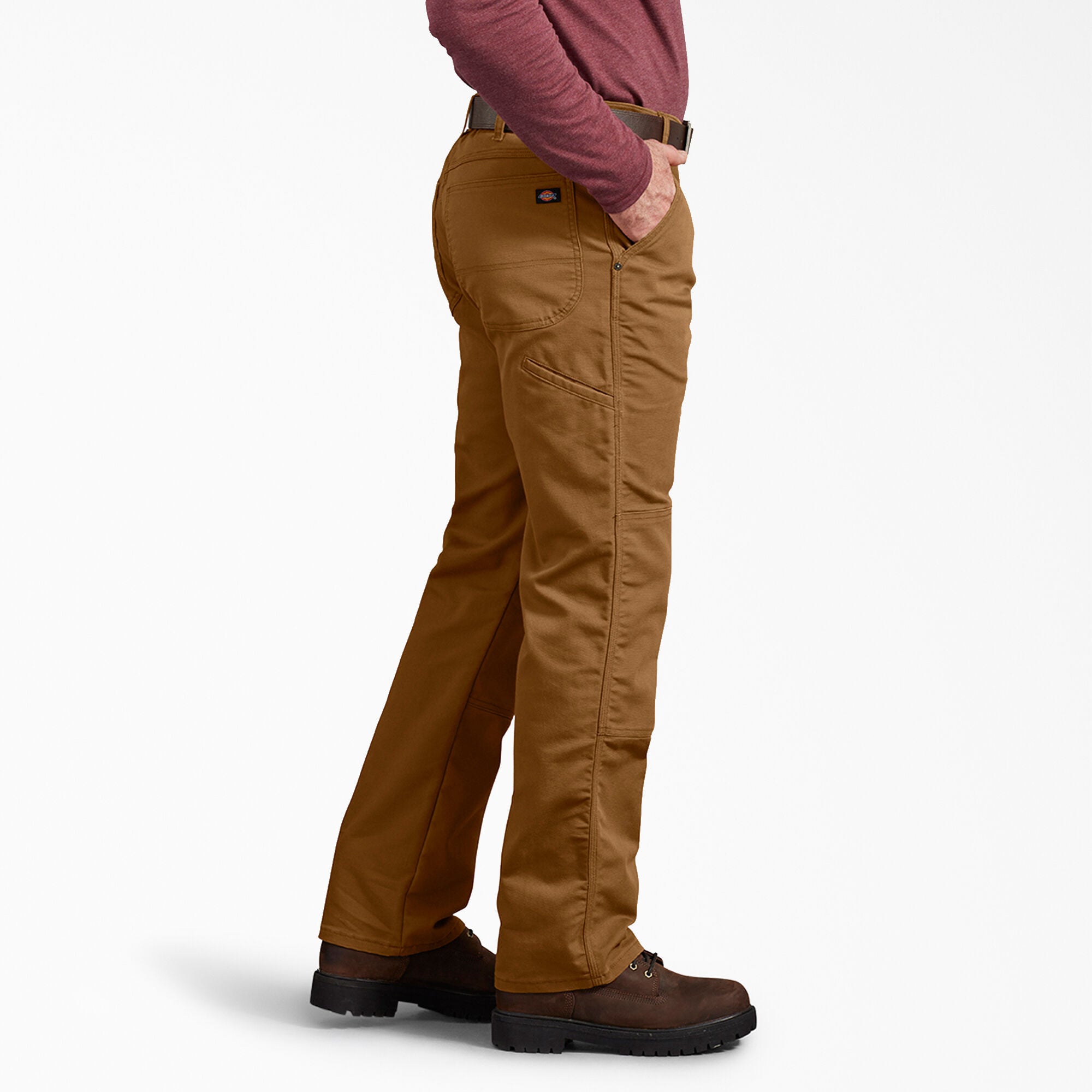 FLEX Regular Fit Duck Double Knee Pants For Men | Dickies