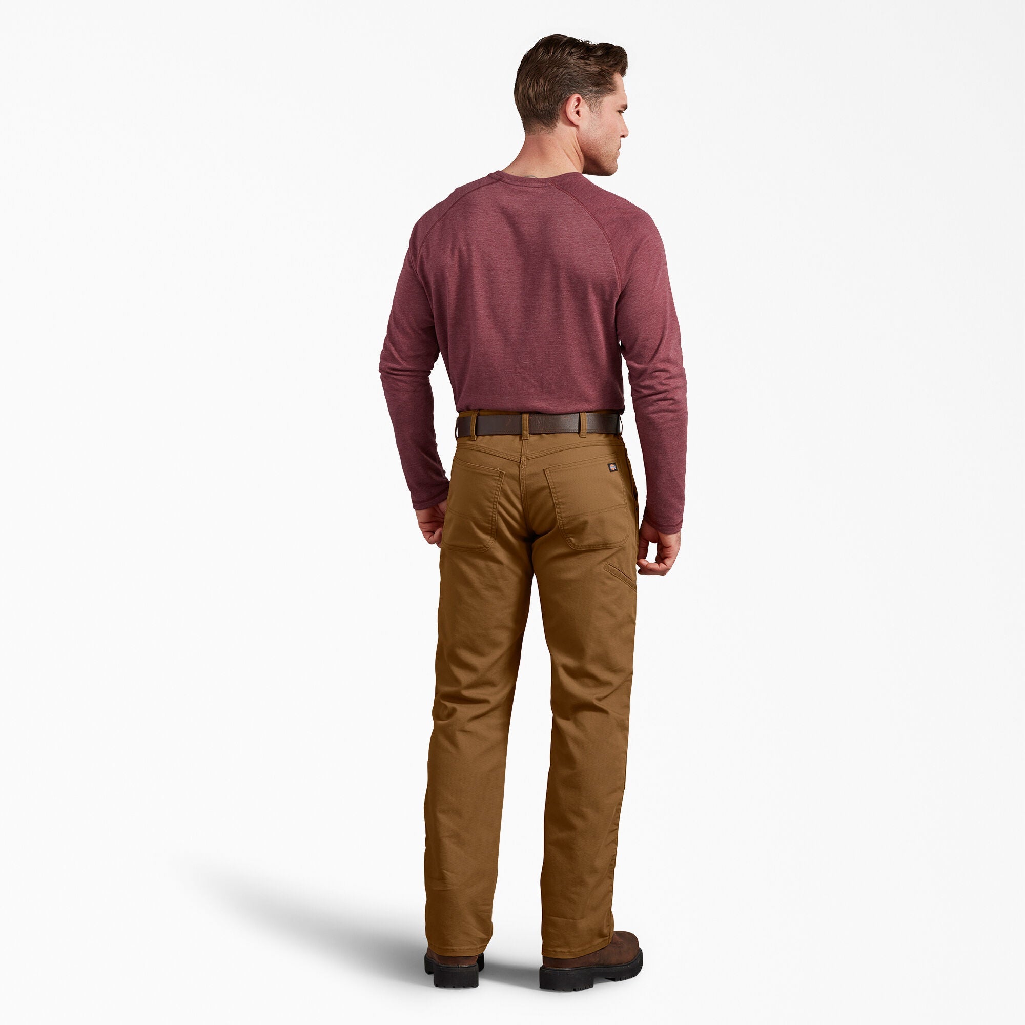 FLEX Regular Fit Duck Double Knee Pants For Men | Dickies