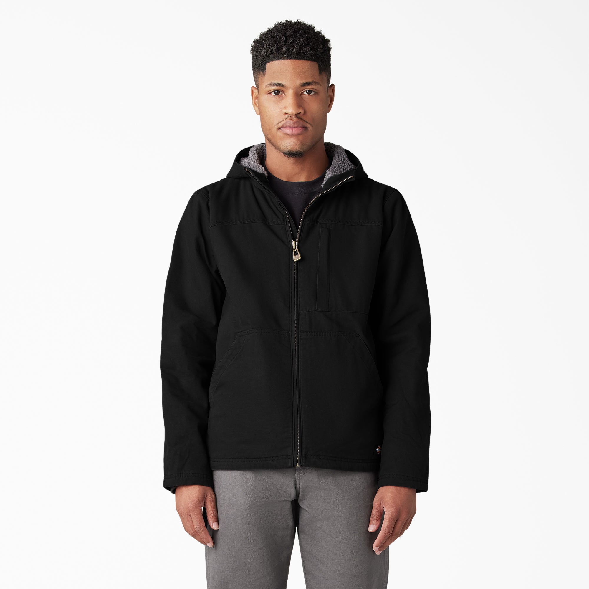 Duck Canvas High Pile Fleece Lined Jacket For Men | Dickies