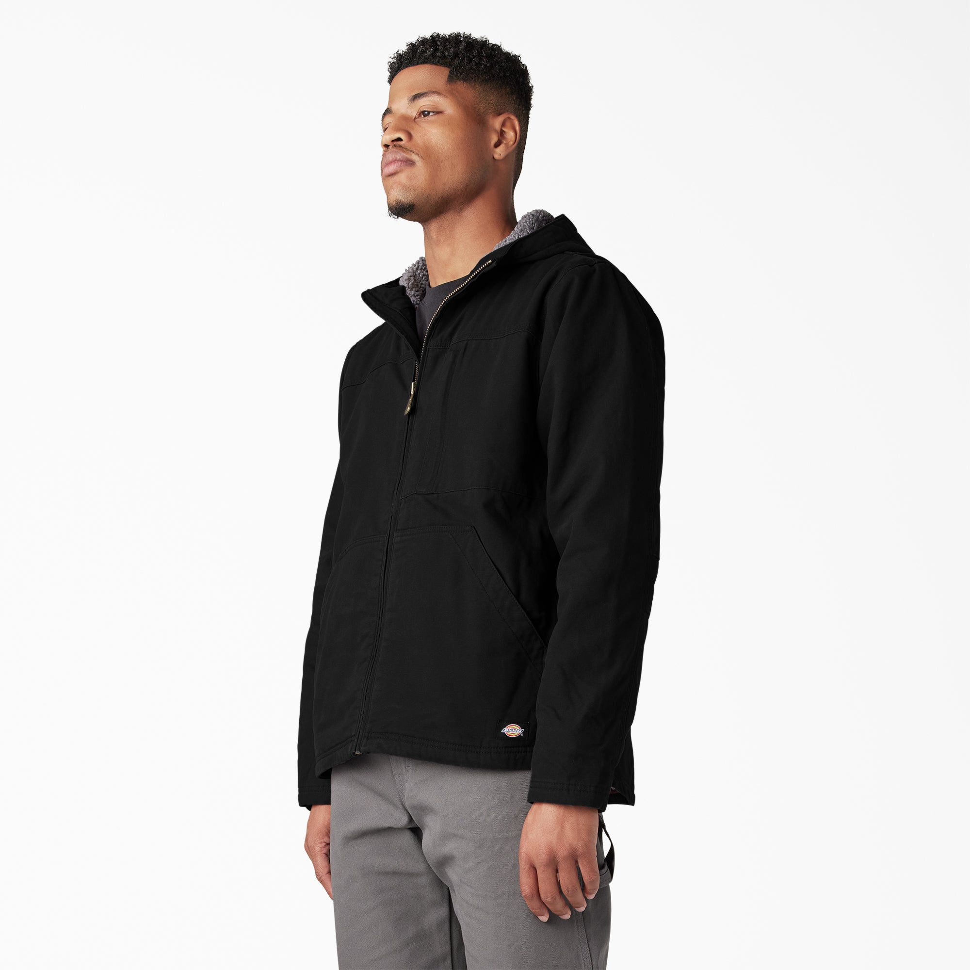 Duck Canvas High Pile Fleece Lined Jacket For Men | Dickies