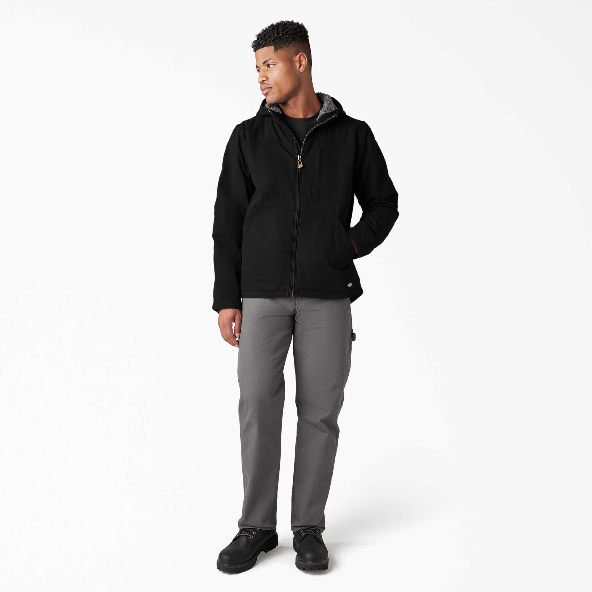 Duck Canvas High Pile Fleece Lined Jacket For Men | Dickies