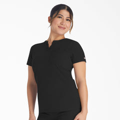 Women's EDS NXT Henley Scrub Top For Women|Scrubs | Dickies