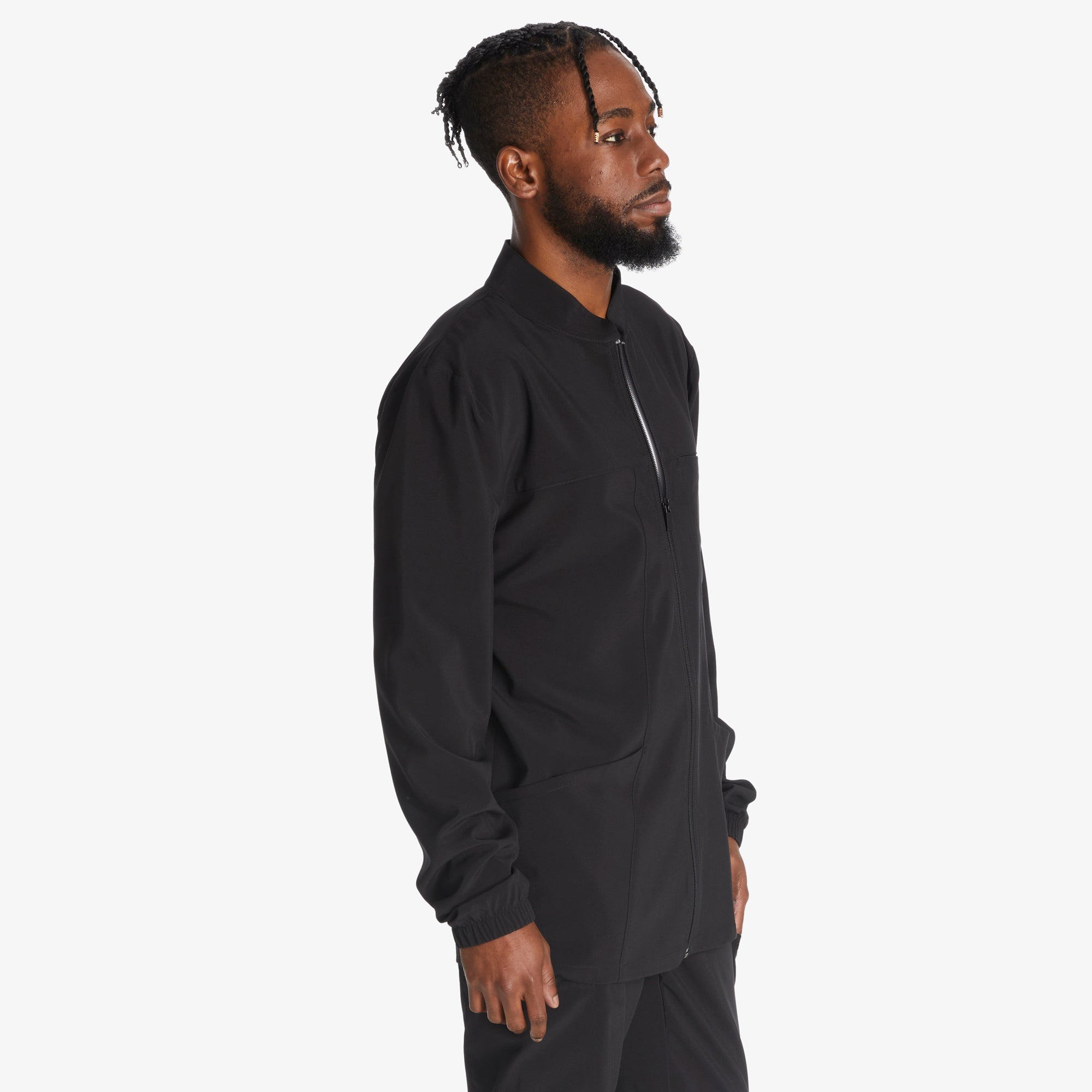 Men's EDS Essentials Zip Front Scrub Jacket For Men|Scrubs | Dickies