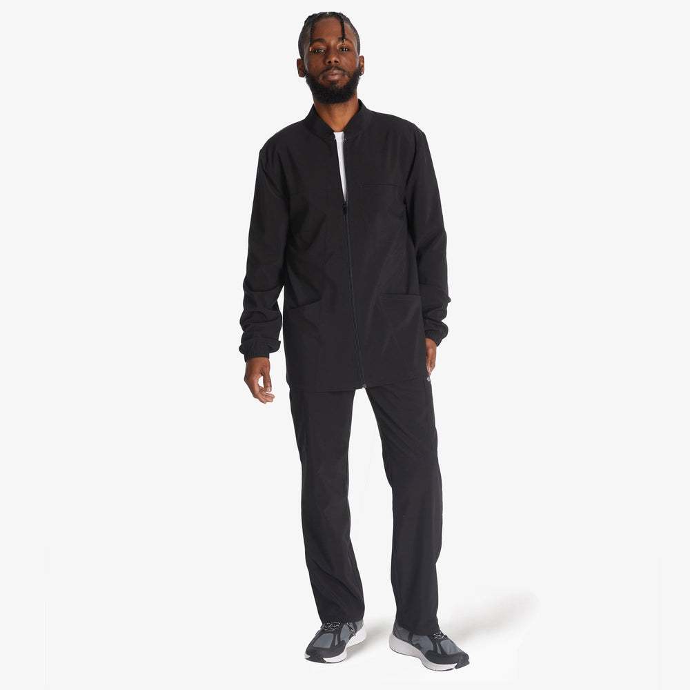 Men's EDS Essentials Zip Front Scrub Jacket For Men|Scrubs | Dickies