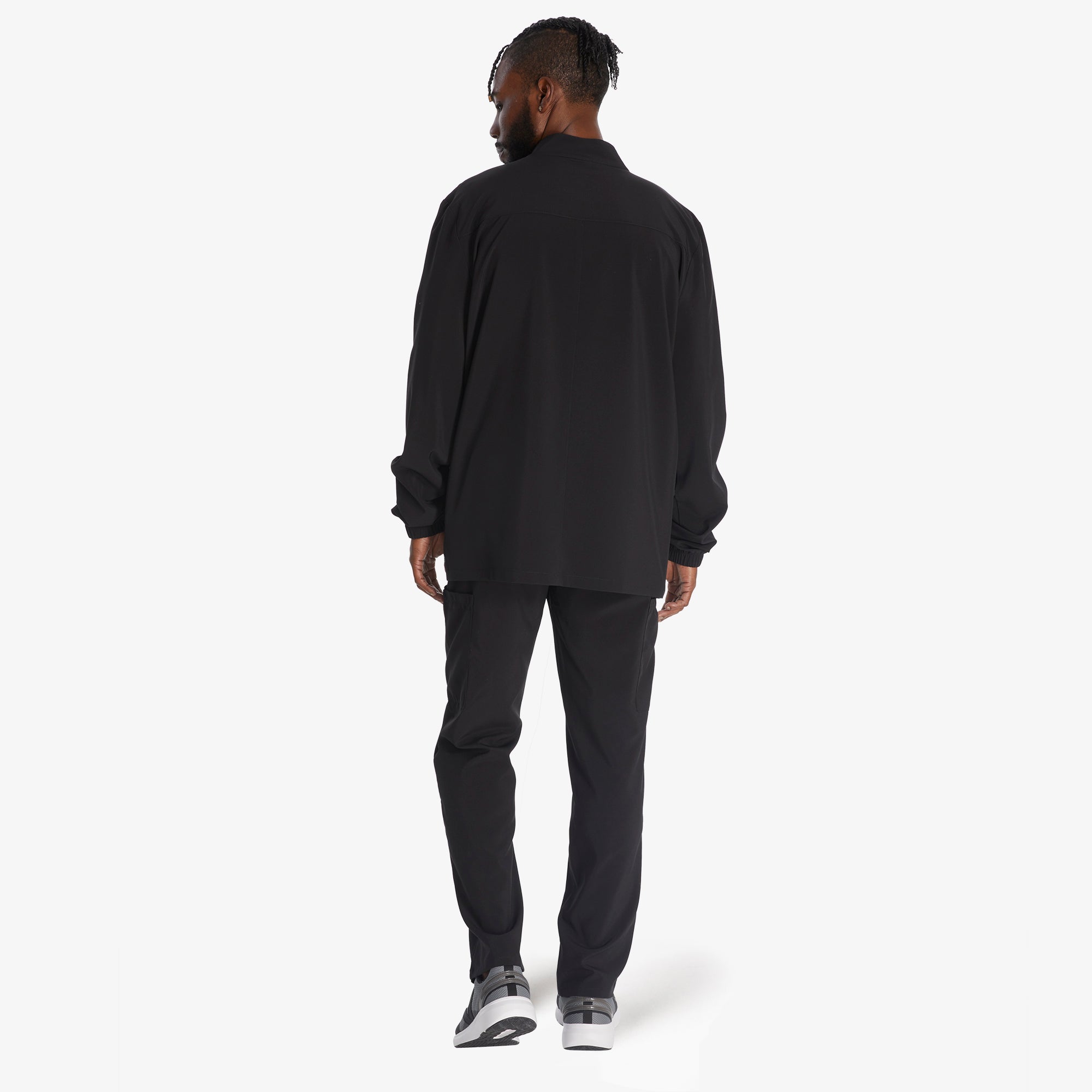 Men's EDS Essentials Zip Front Scrub Jacket For Men|Scrubs | Dickies