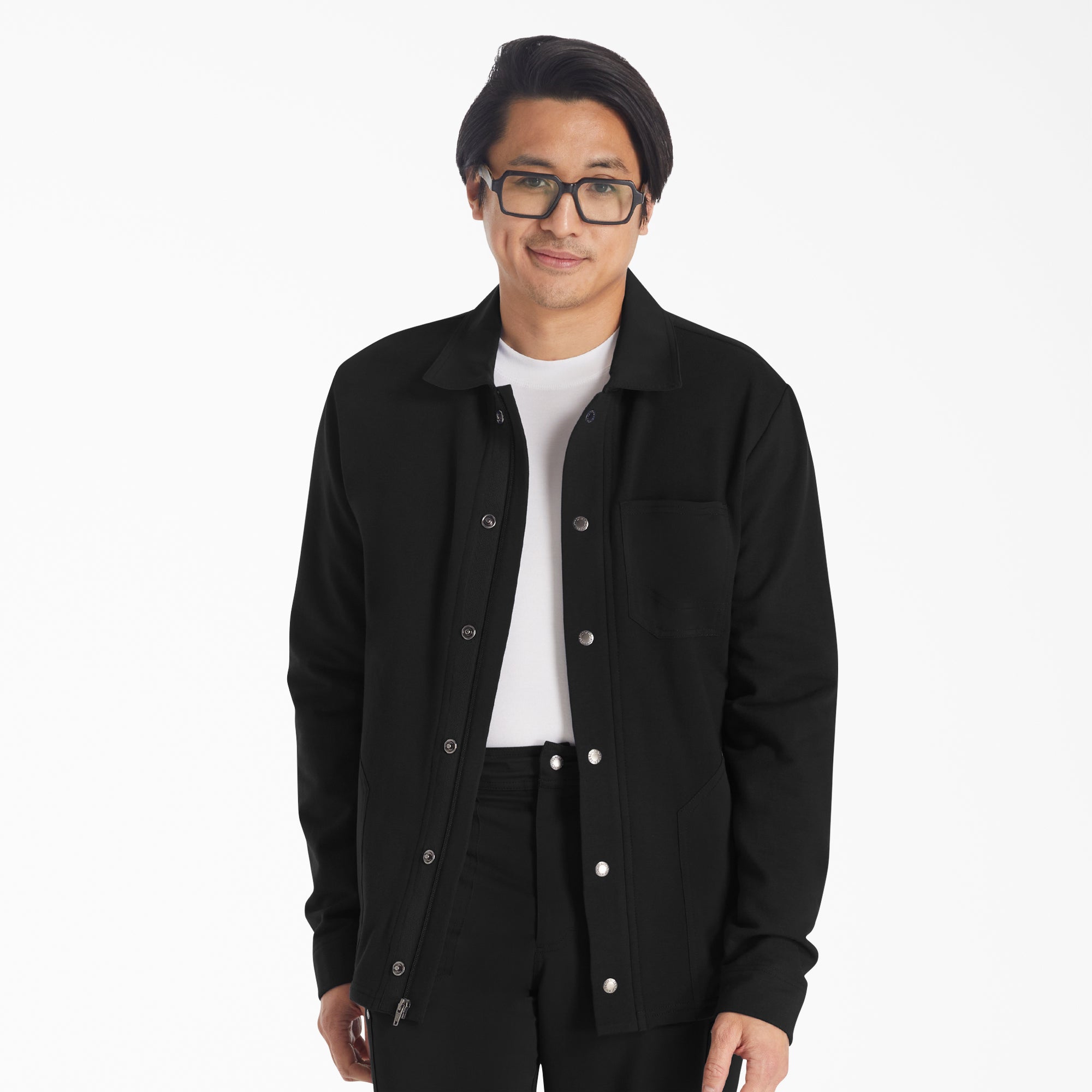Men's EDS NXT Zip Front Scrub Jacket For Men|Scrubs | Dickies