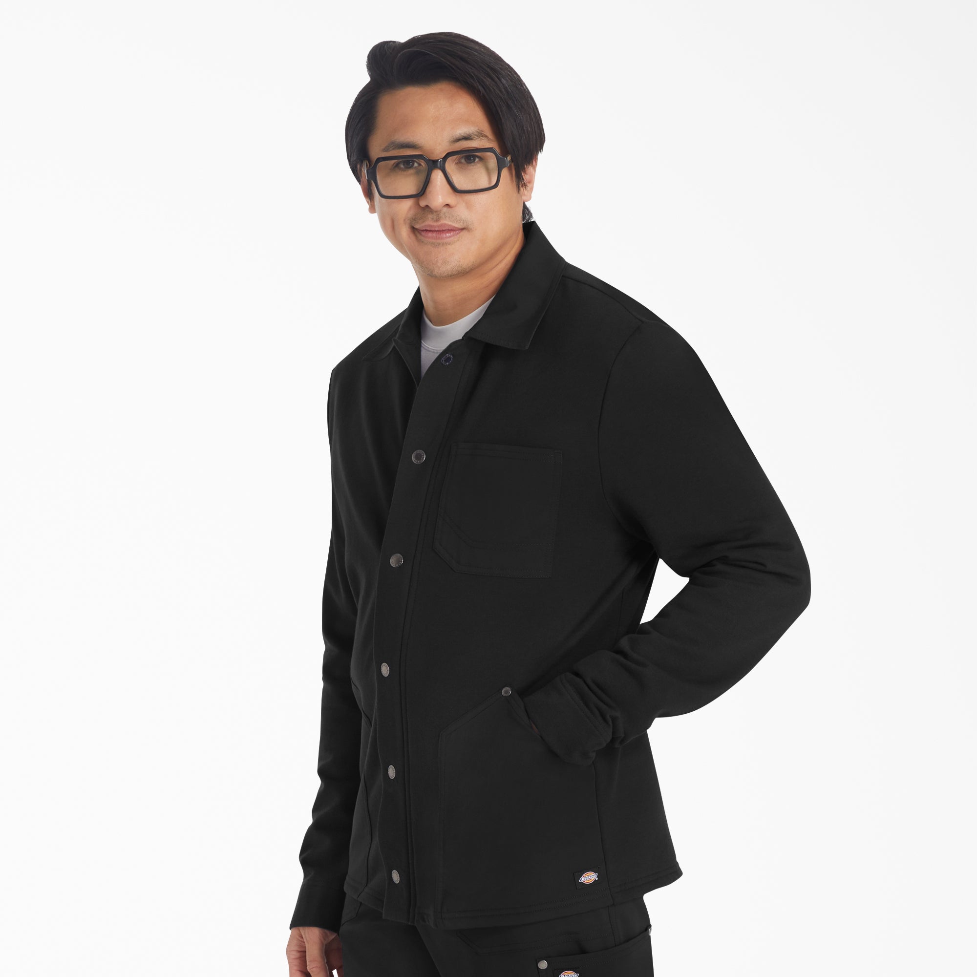 Men's EDS NXT Zip Front Scrub Jacket For Men|Scrubs | Dickies