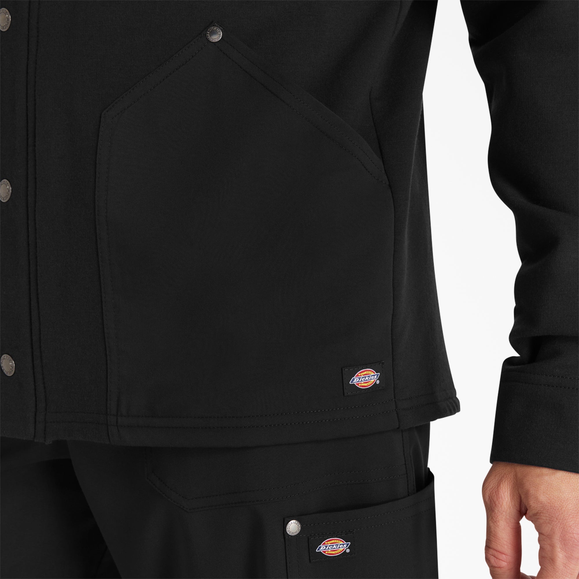 Men's EDS NXT Zip Front Scrub Jacket For Men|Scrubs | Dickies