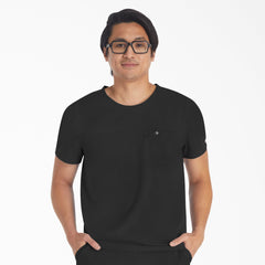 Men's EDS NXT Round Neck Scrub Top For Men|Scrubs | Dickies