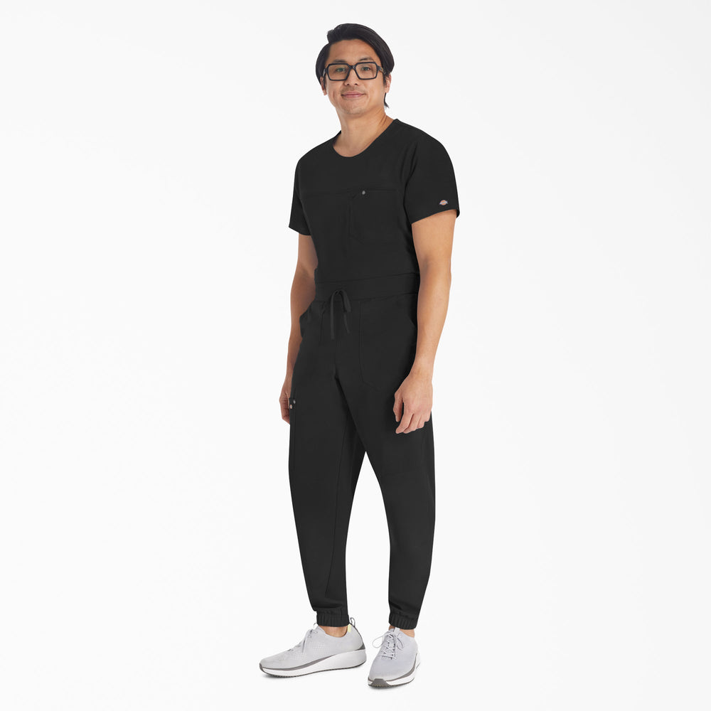 Men's EDS NXT Round Neck Scrub Top For Men|Scrubs | Dickies