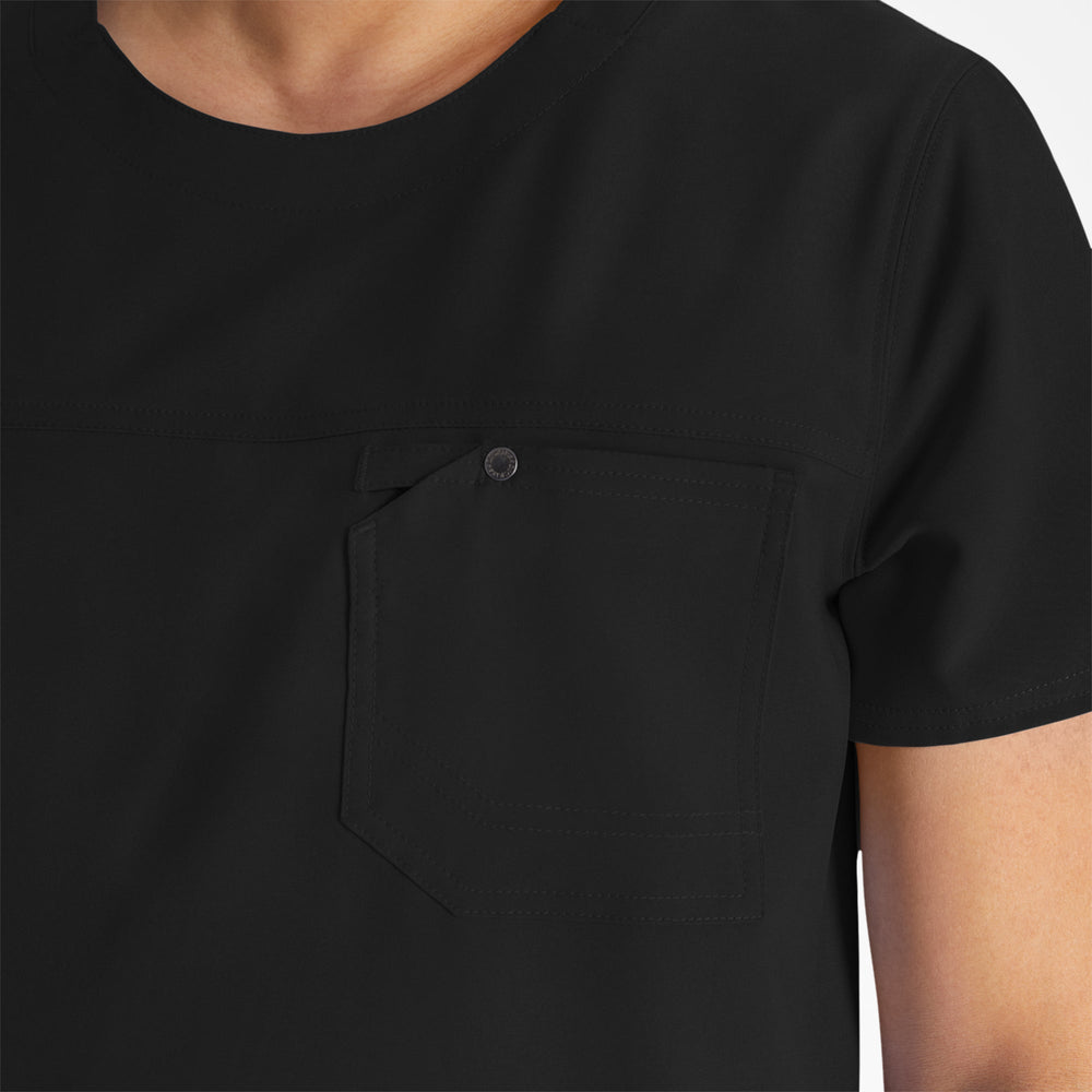 Men's EDS NXT Round Neck Scrub Top For Men|Scrubs | Dickies