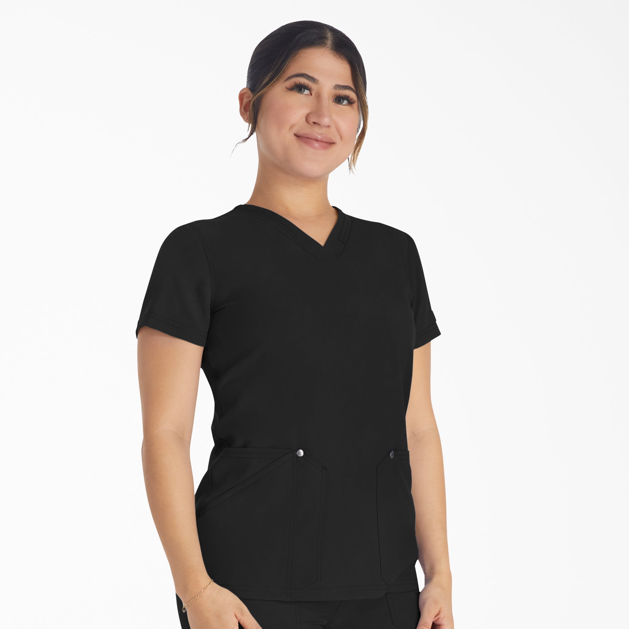Women's EDS NXT V-Neck Scrub Top For Women|Scrubs | Dickies