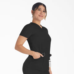 Women's EDS NXT V-Neck Scrub Top For Women|Scrubs | Dickies