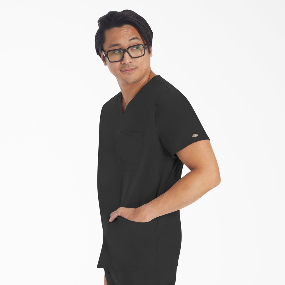 Men's EDS NXT V-Neck Scrub Top For Men|Scrubs | Dickies