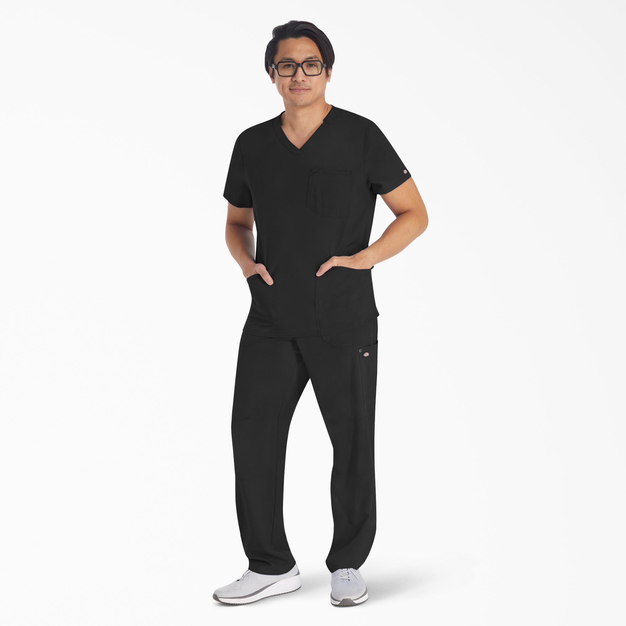 Men's EDS NXT V-Neck Scrub Top For Men|Scrubs | Dickies