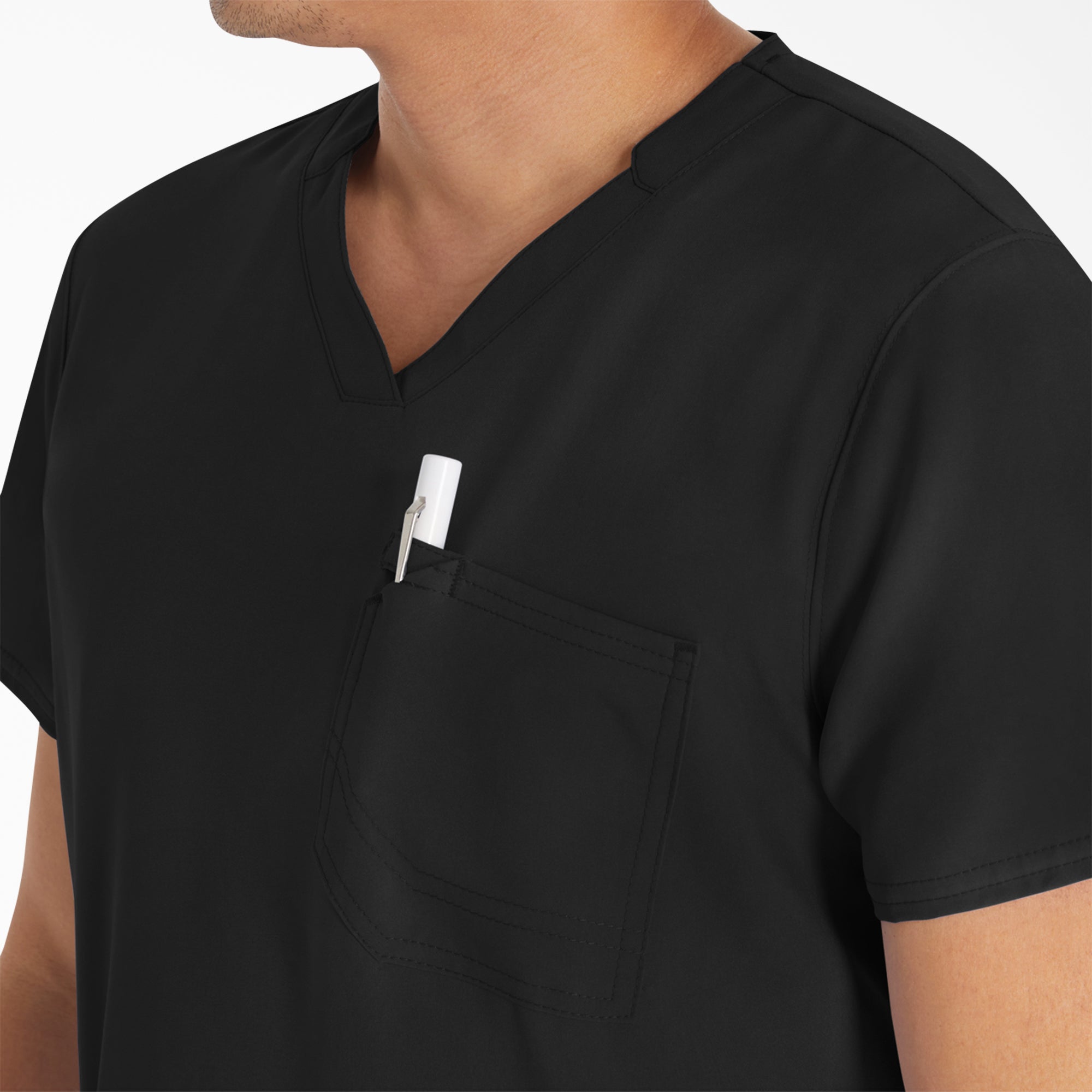 Men's EDS NXT V-Neck Scrub Top For Men|Scrubs | Dickies