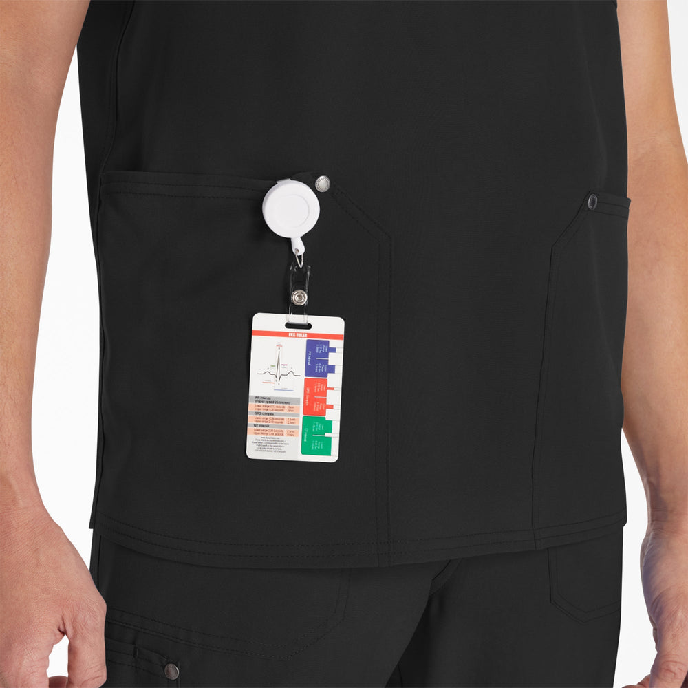 Men's EDS NXT V-Neck Scrub Top For Men|Scrubs | Dickies