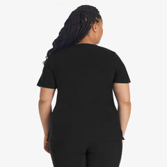 Women's EDS Essentials Mock Wrap Scrub Top For Women|Scrubs | Dickies