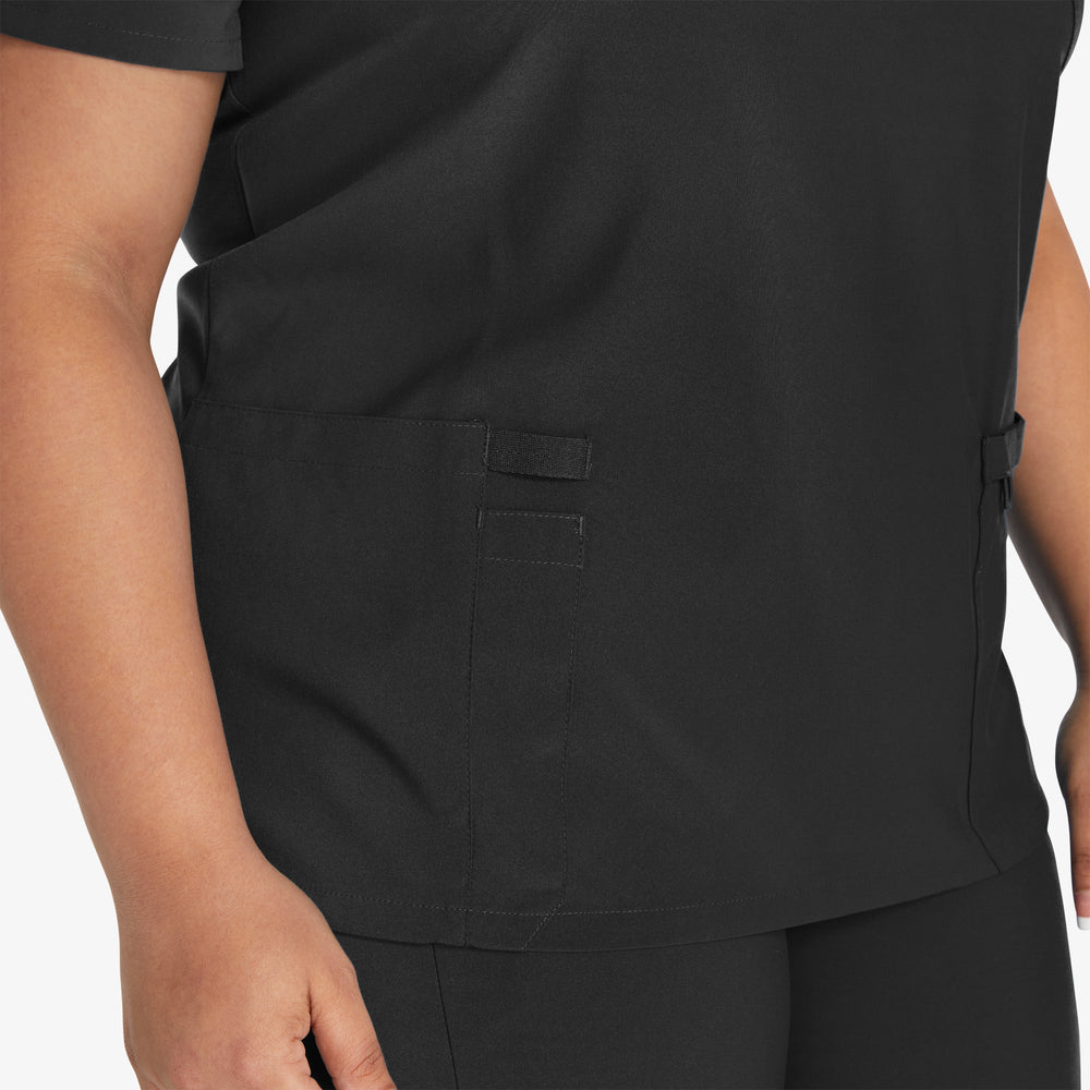 Women's EDS Essentials Mock Wrap Scrub Top For Women|Scrubs | Dickies