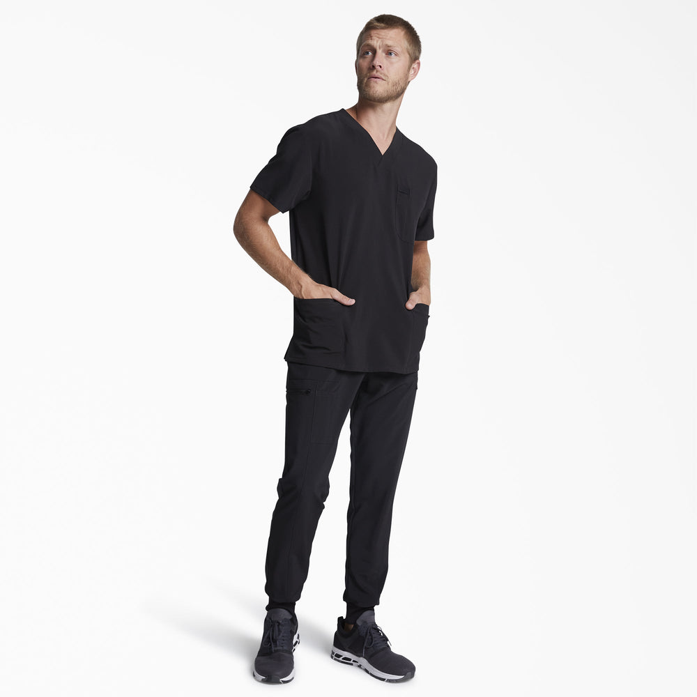 Men's EDS Essentials V-Neck Scrub Top For Men|Scrubs | Dickies