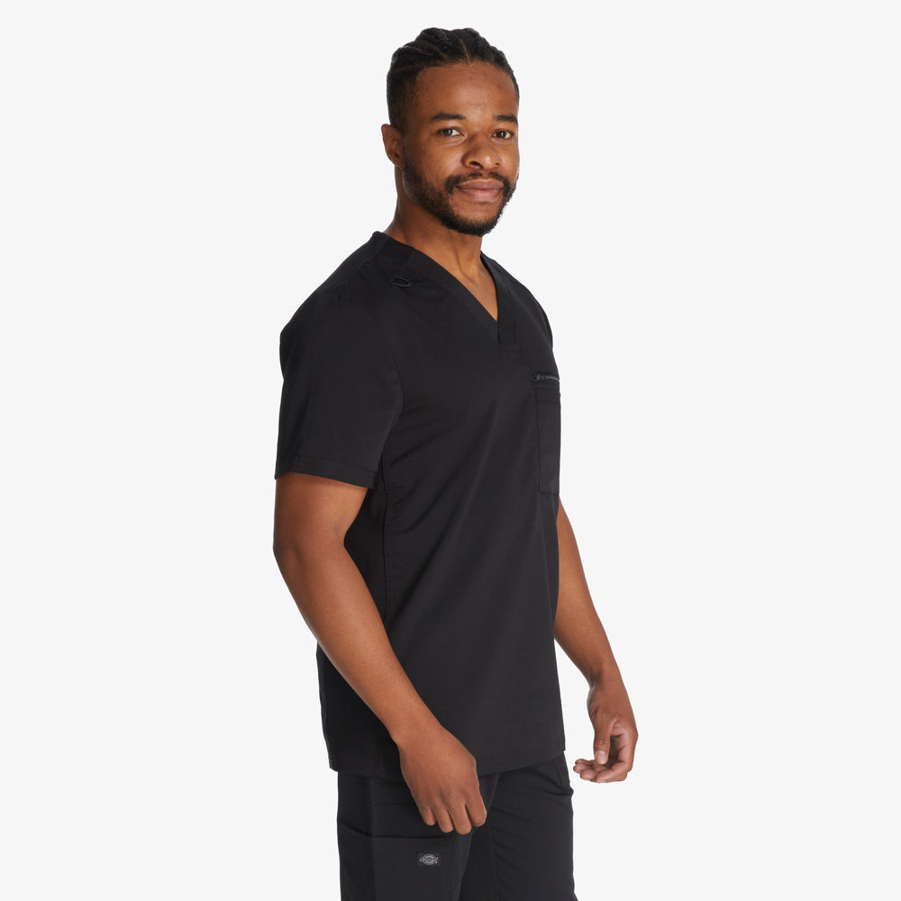Men's Balance Tuckable V-Neck Scrub Top For Men|Scrubs | Dickies
