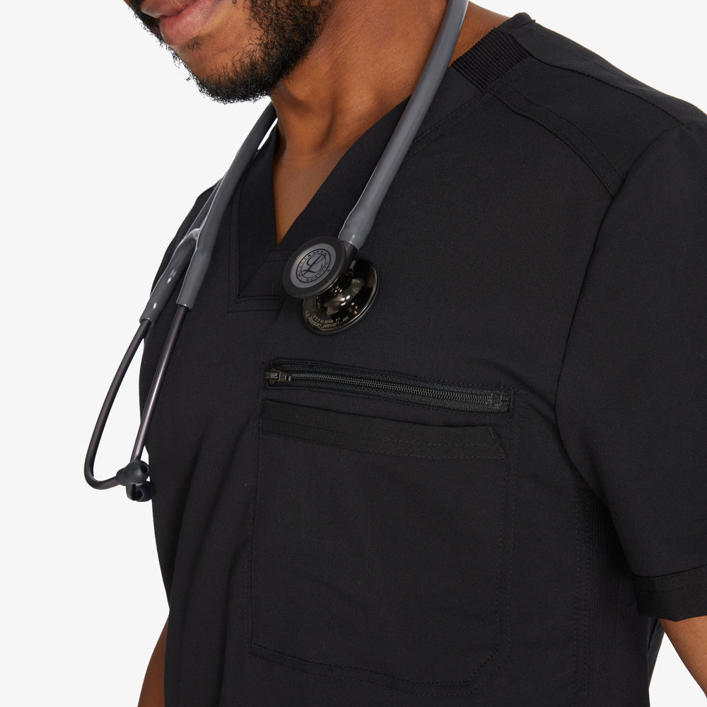 Men's Balance Tuckable V-Neck Scrub Top For Men|Scrubs | Dickies