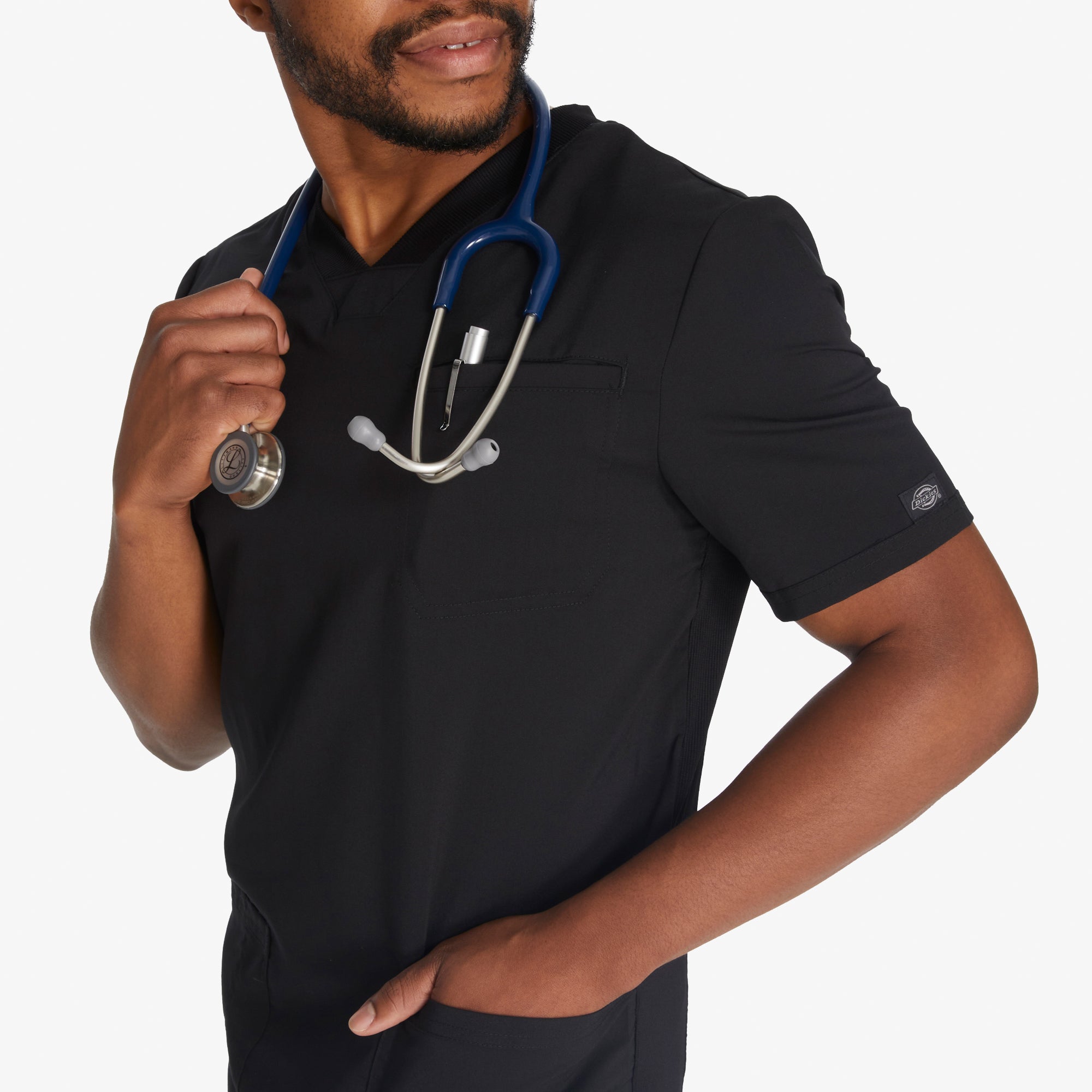 Men's Balance V-Neck Scrub Top For Men|Scrubs | Dickies