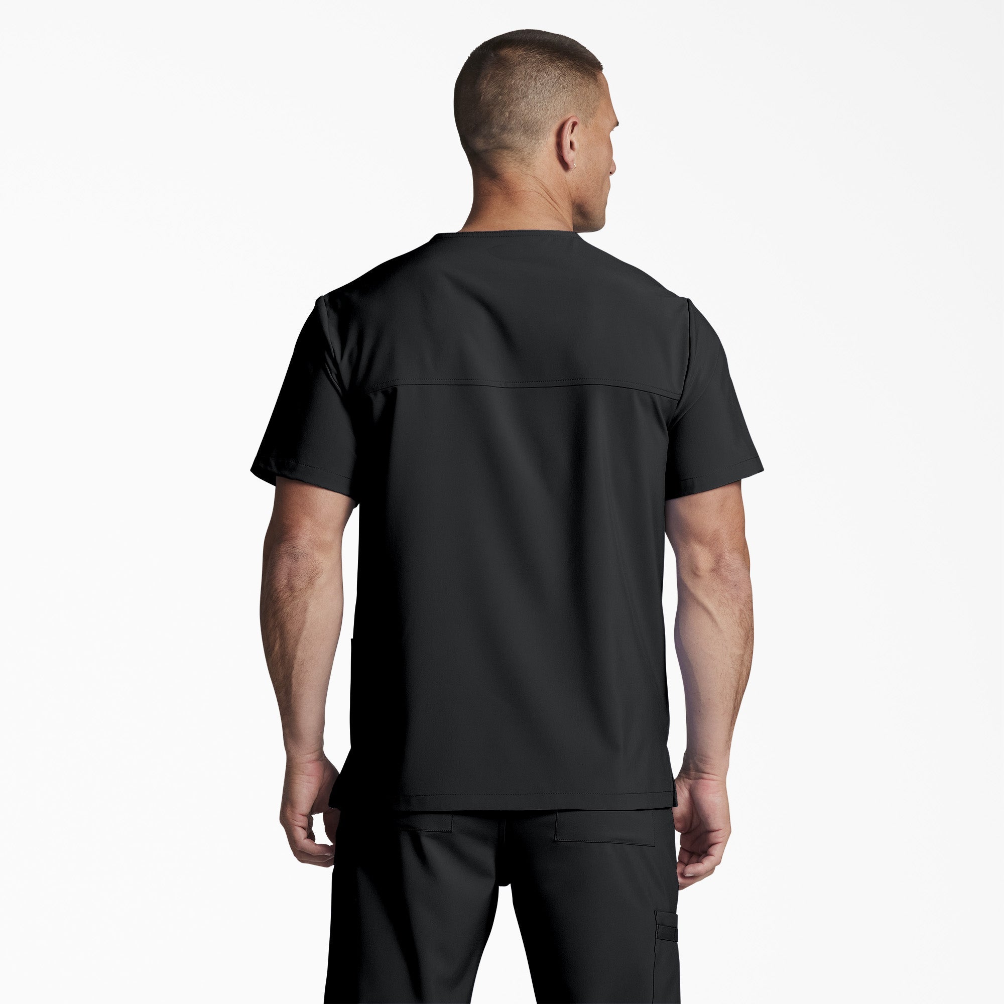 Unisex EDS Essentials V-Neck Scrub Top For Men|Scrubs|Women | Dickies
