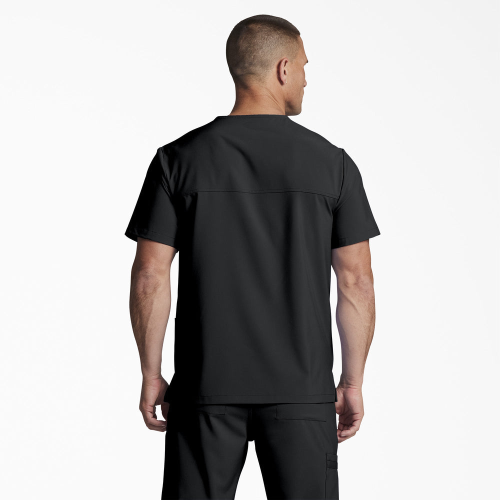 Unisex EDS Essentials V-Neck Scrub Top For Men|Scrubs|Women | Dickies