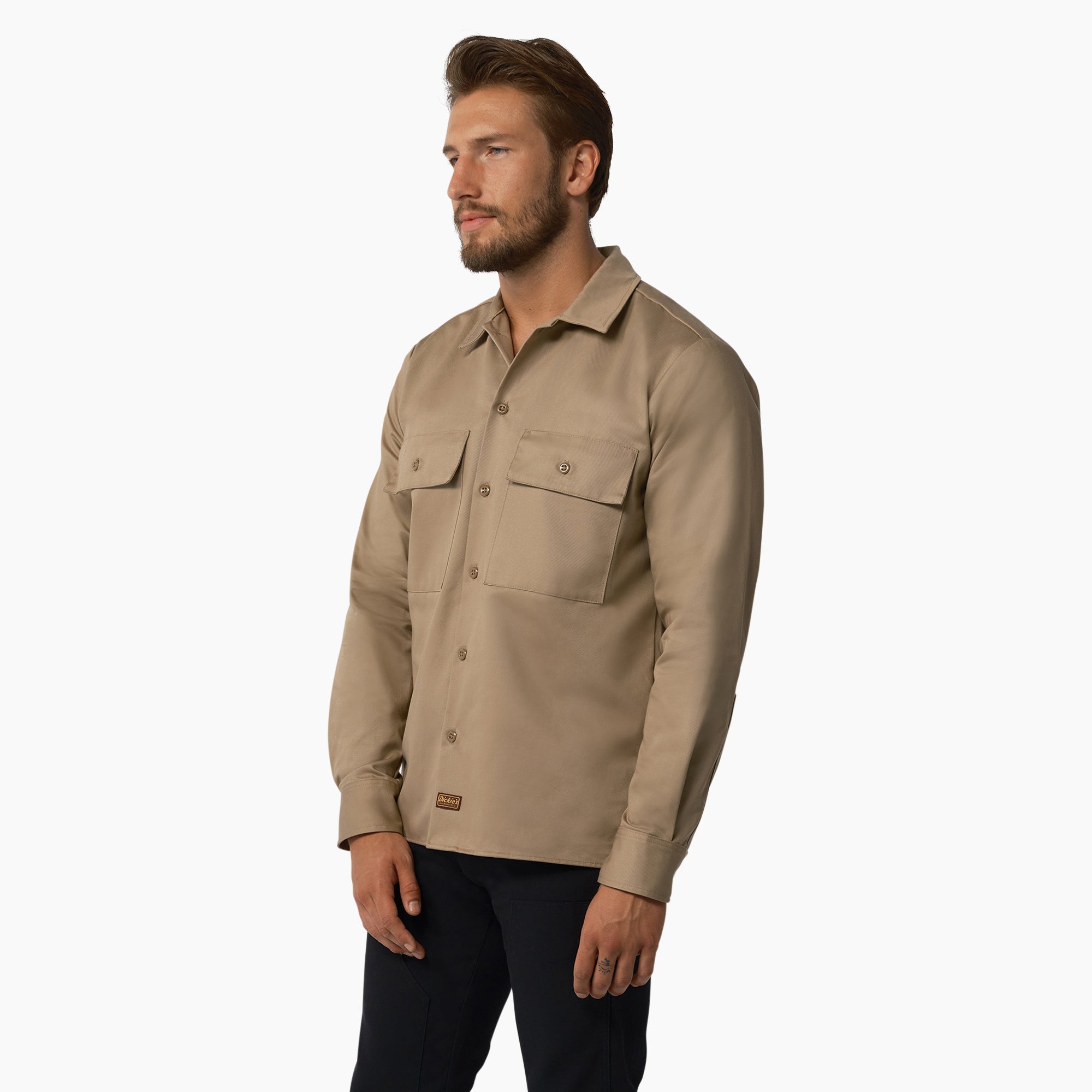 Dickies 1922 Premium Twill Long Sleeve Shirt For Men|Sale | Dickies