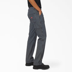 Women's FLEX Relaxed Fit Hickory Stripe Carpenter Pants For Women | Dickies