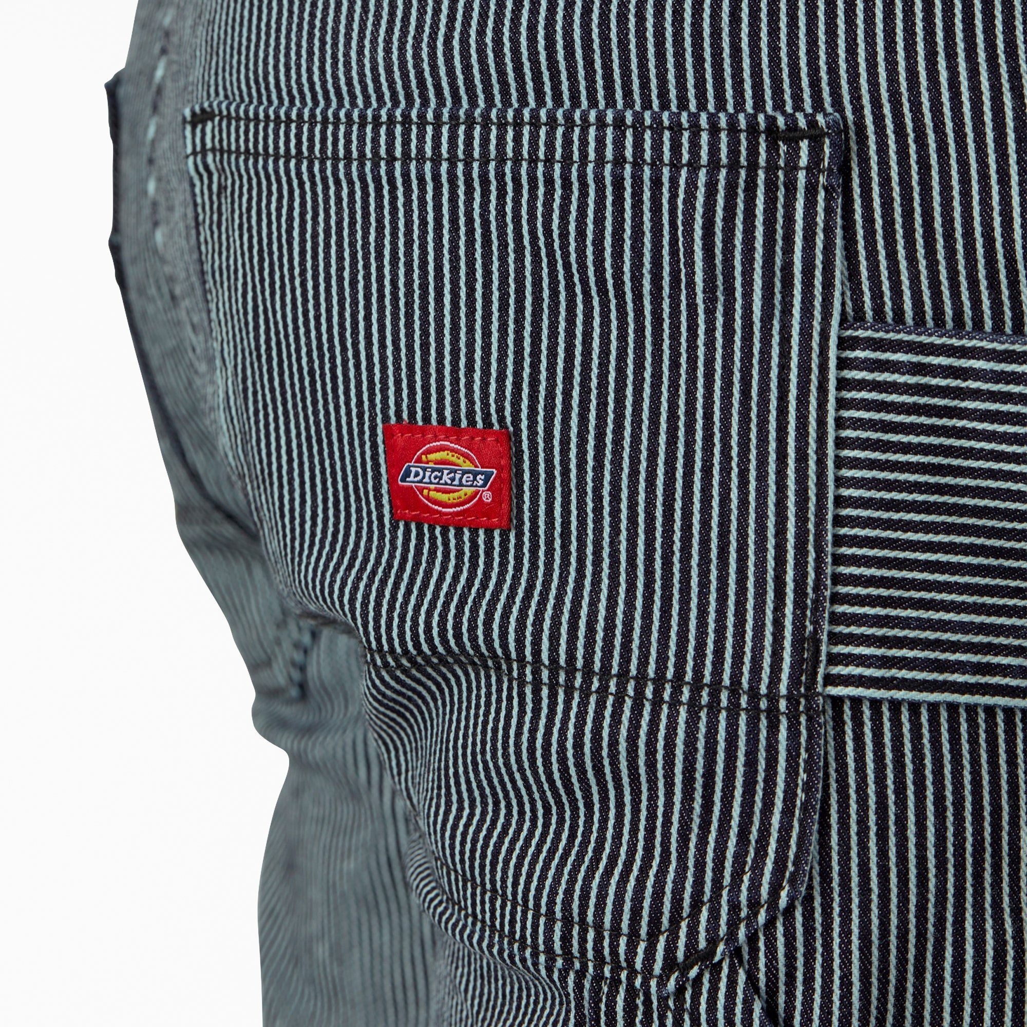 Women's FLEX Relaxed Fit Hickory Stripe Carpenter Pants For Women | Dickies