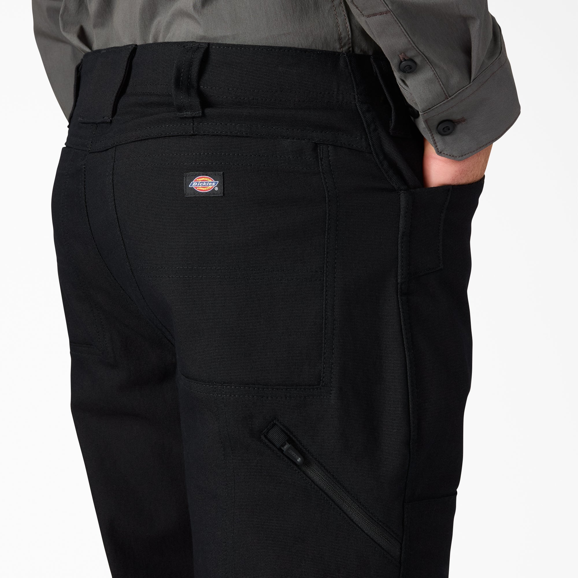 Tradebuilt Duck Canvas Double Knee Pants For Men | Dickies